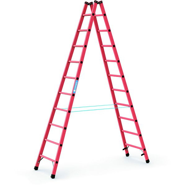 ZARGES EFA B - Kunststoff-Stehleiter 2 x 10 Sprossen, 41258