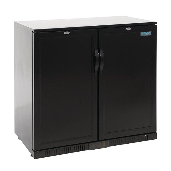 Polar Serie G Barkühlschrank mit 2 verdeckten Klapptüren 208L, GL016