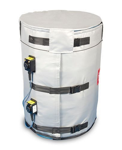 DENIOS Isolierhaube für 200-Liter-Heizmäntel, Farbe: schwarz, 280730