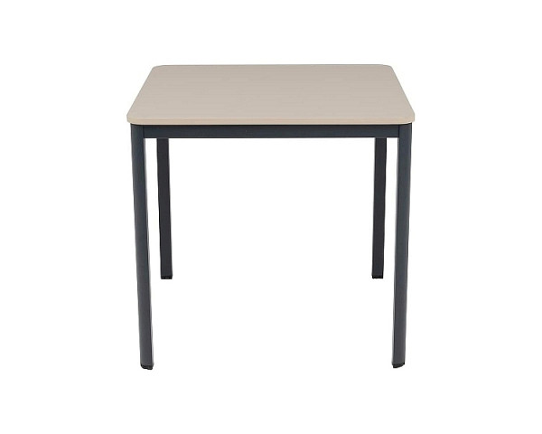 Mades Schreibtisch Nova, 80x80x75 cm, Sandfarbe/anthrazit, 152.FRN.51.21.080.05