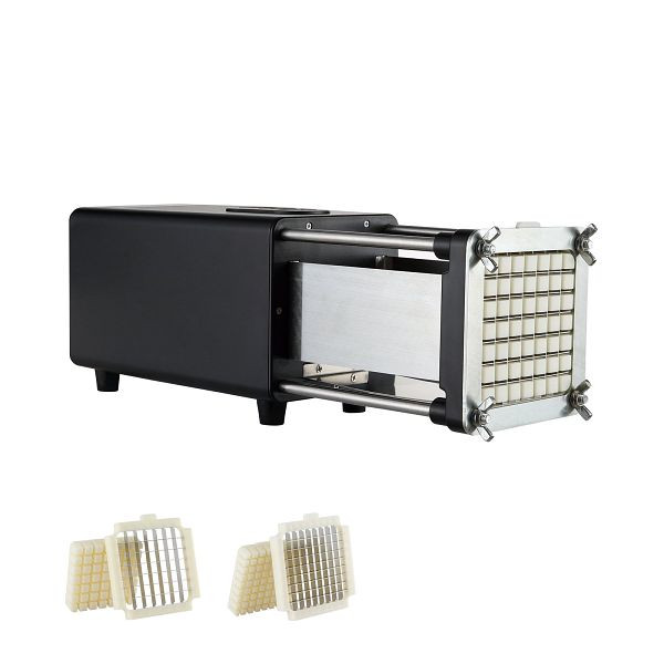 VEVOR Elektrischer Pommes-Frites-Schneider, Edelstahl Kartoffel-Gemüseschneider, SYWSQSTJDD12YGYU7V2