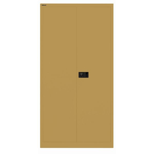 Bisley Flügeltürenschrank UNIVERSAL, 3 Fachböden für 4 Ordnerhöhen, 682 dijon, Belastbarkeit: 70kg je Fachboden, E722A03682