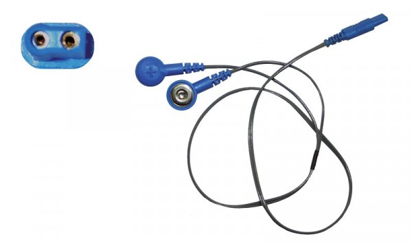 Golmed LZ-EKG-Einzelleitung, blau, zu Medset Smart Recorder, 1-2-MED8 BL