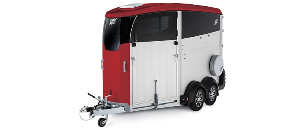 Ifor Williams Pferdeanhänger HBX 511 Sattelkammer in Rot, Maße: 1790 x 3630 x 2290 mm, SW042288