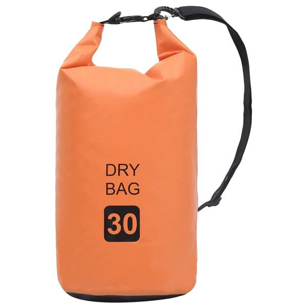 vidaXL Trockensack Orange 30 L PVC, Top-Qualität, 92791