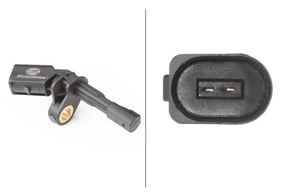 HELLA Sensor, Raddrehzahl, 12V, 2-polig, ohne Kabel, 6PU 012 039-041