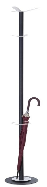 Deskin Garderobenständer LIAM, 350 x 1750 mm, 6 Haken, 289049