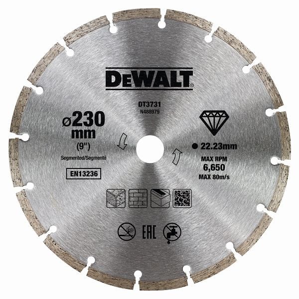 DeWalt Diamanttrennscheibe Eco1 Universal 230mm, DT3731-QZ