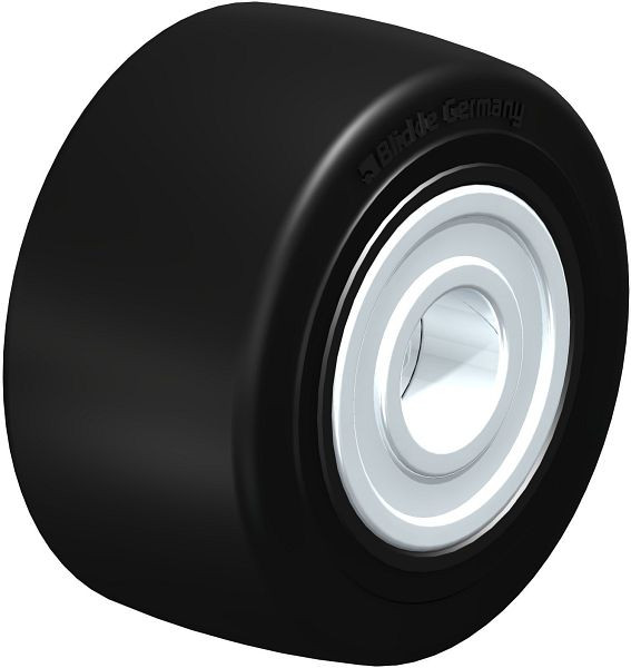 Blickle SE 80/20K Rad aus Elastik-Vollgummi, Schwarz, 753976