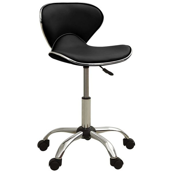 vidaXL Bürostuhl Schwarz Kunstleder, Füllung: Schaumstoff, 3088626