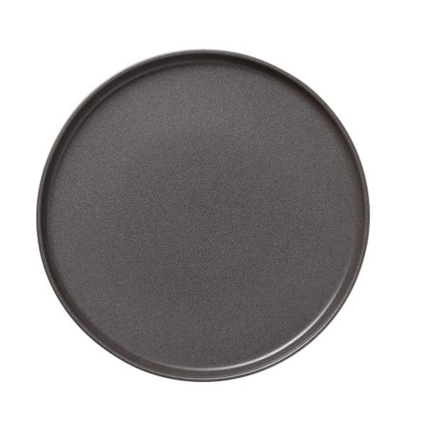 WAS Teller, flach, Ø 33 cm, stone grey, rund, VE: 4 Stück, 452201033