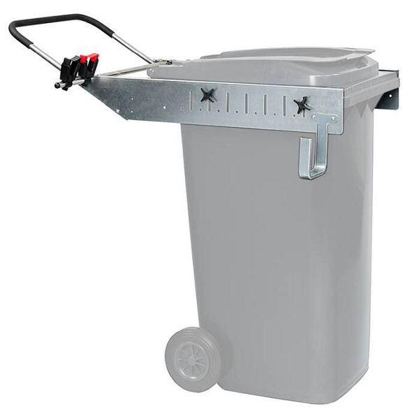 Stein HGS Aufsatzrahmen -Supporter Lift- für 1 Abfallbehälter à 240 Liter, aus Stahl, 35754