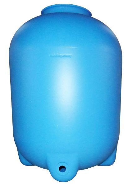 OKU Filterbehälter Ø 500 mm aus PP blau mit Standrohr + Filterkreuz und 6 Filterarmen, 936138