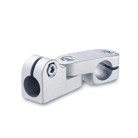 Ganter Gelenk-Klemmverbinder, Aluminium (GN 287-B16-B14-2-SW), VE: 5 Stück, 287-B16-B14-2-SW