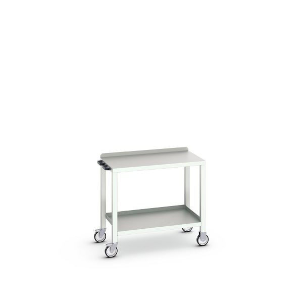 bott verso mobiler Beistelltisch, mit Stahl-Platte, BxTxH: 1000 x 600 x 910 mm, 16922700.16