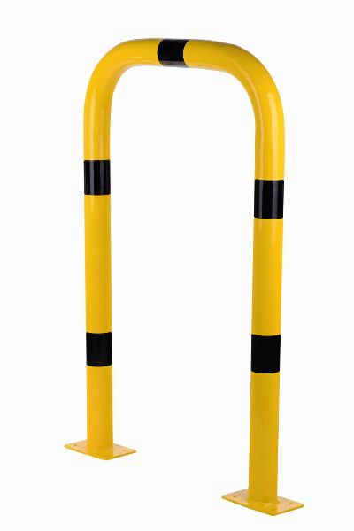 CRASH STOP Rammschutzbügel Ø76 verzinkt und beschichtet, 1200 x 750 mm, 30-60