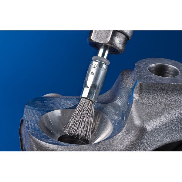 Pferd Pinselbürste mit Schaft, ungezopft PBU 1312/6 ST 0,35, VE: 10 Stück, 43204101