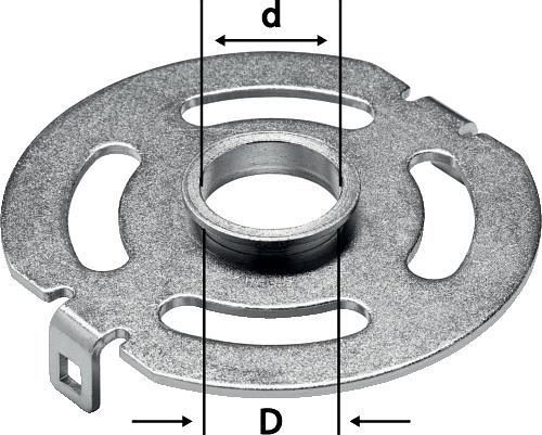 Festool Kopierring KR-D 24,0/OF 1400, für das Festool Verbindungssystem, 492182