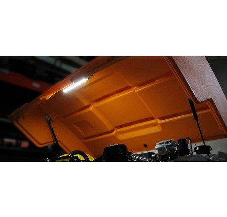 Cemo Klappdeckel orange, mit Gasdruckfeder und Montagezubehör für Cube-Dieseltank 5000 Liter, 11095