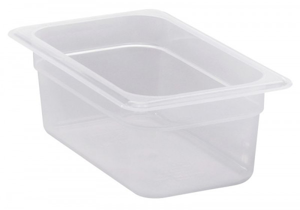 Cambro GN-Behälter 1/4-100 mm Polypropylen Durchscheinend, VE: 6 Stück, 44PP190