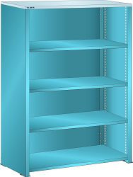 LISTA Sideboard L1006 (BxTxH) 1000x400x1450mm 80kg Farbe: Lichtblau, Multiplex Stärke: 30 mm, 45.987.010