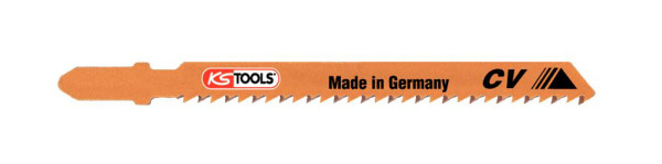 KS Tools Stichsägeblatt, CV, 100mm, 4mm, T101DP, VE: 5 Stück, 129.3103S
