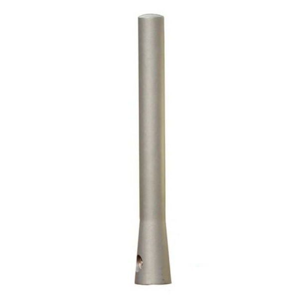 Stein HGS Stilpoller -Naxos- mit 3p-Technologie, (Dreikantverschluss), RAL 6005 moosgrün, zylindrischer Stilpoller aus Aluminium mit konisch zulaufendem Fuß, 40052-03