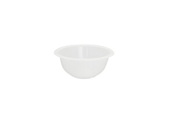 Schneider Schüssel, Inhalt 1,0 l, Polyethylen, natur-weiß, Durchmesser 190 mm, 290000