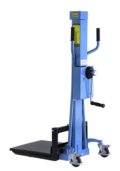 HanseLifter Handwindenstapler HWHH150, Tragfähigkeit: 150 kg, Hubhöhe: 1.100 mm, GE0023495