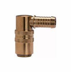 Riegler Temperierkupplung DN 9 mit 13 mm Zapfen, mit Absperrventil, 107955