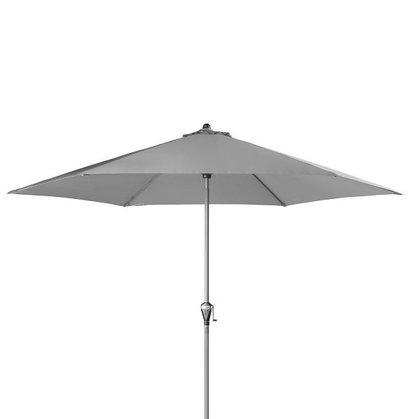 doppler Sonnenschirm ACTIVE Auto Tilt, 320cm, 6 teilig, Design: 827 hellgrau, K-FSC, 434437827