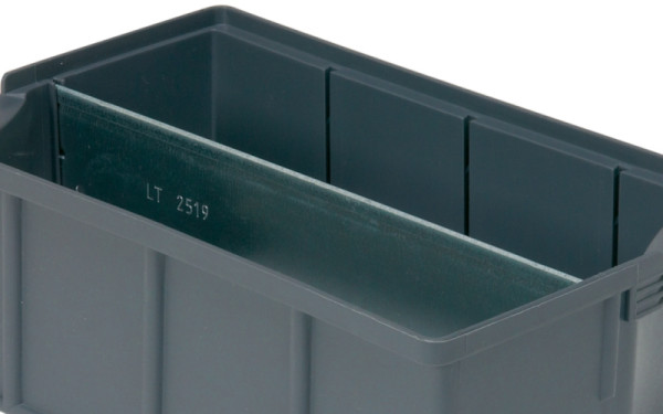 BITO Längsteiler LT2619 gedrückt verzinkt für EK, 263mm Lang, 10 Stück, 16773