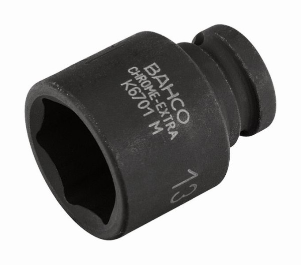 Bahco Maschinenbetätigter Steckschlüssel-Einsatz 1/4", 6kant, magnetisch, SW 8 mm, KM6701M-8