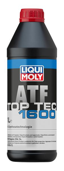 LIQUI MOLY Getriebeöl Top Tec ATF 1600, Dose Kunststoff, VE: 1 Liter, 3659