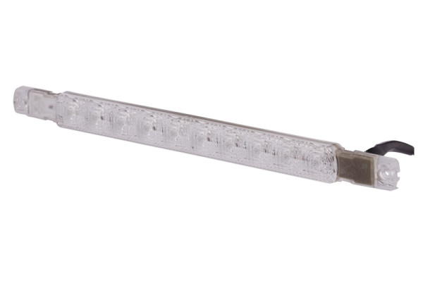 HELLA Heckleuchte, Strip Lamp, LED, 24V, Anbau/geschraubt, Lichtscheibenfarbe: transparent, 2500mm, offene Kabelenden, links/rechts, 2SB 980 887-261