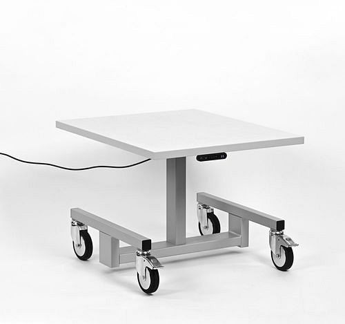 Rocholz Mobiler Elektro-Hubtisch, 700 x 800 x 554 - 854 mm, 309385