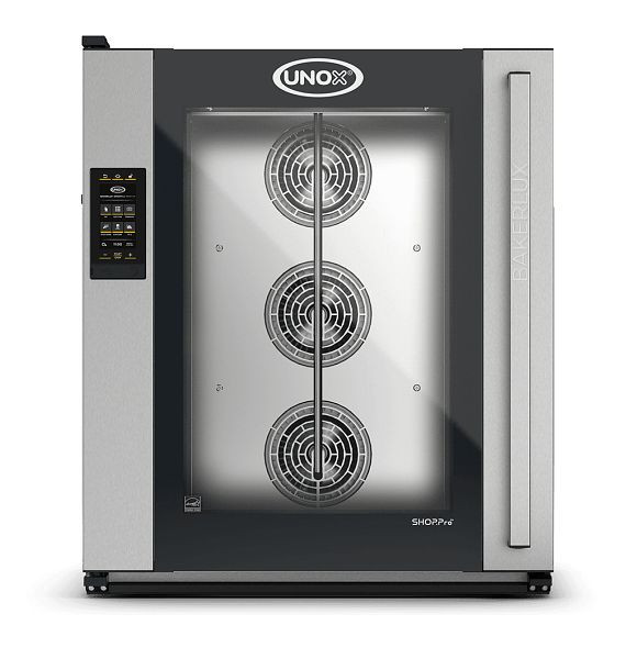 UNOX BAKERLUX SHOP.Pro MASTER Camilla.Matic – Heißluftofen & Konvektionsofen mit Dampffunktion, Türöffnung Rechts, XEFR-10EU-EMRV