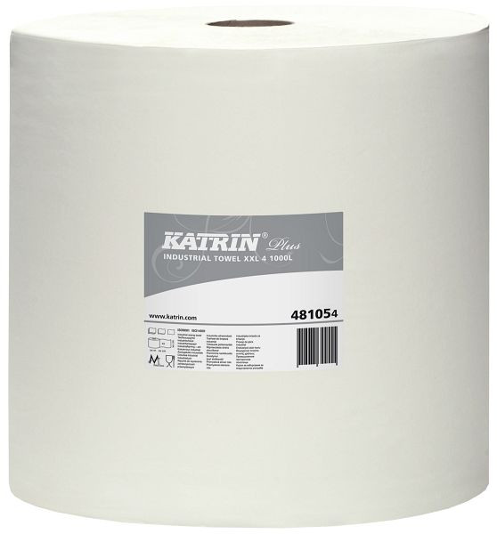 Katrin Putzpapier - Plus XXL, hochweiß, 38,0 x 36,0 cm, 4-lagig, 481054