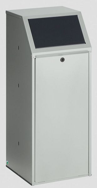 VAR Wertstoffsammler WSG 69 KTS für Restmüll, Einwurfklappe anthrazit, 21052