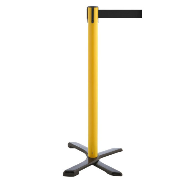 Stein HGS Personenleitsystem -P-Line Compact-, gelb, schwarz, mit Gurtendstück (Standard), 34868-0402