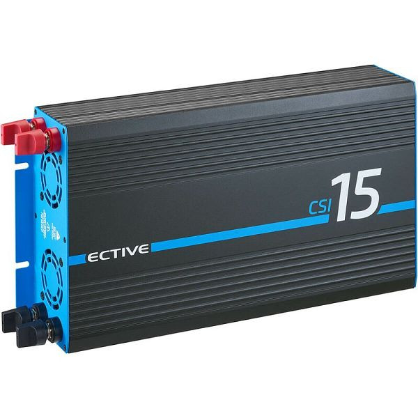 ECTIVE CSI 15 1500W/12V Sinus-Wechselrichter mit Ladegerät, NVS- und USV-Funktion, TN2357