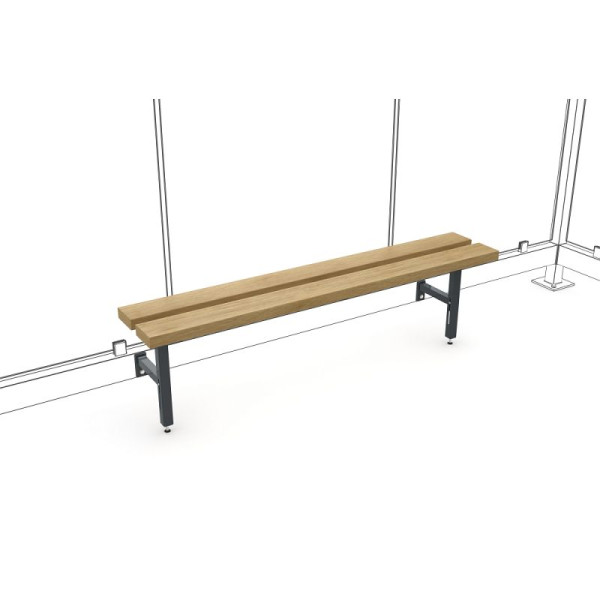 Stein HGS Sitzbank RelaxNature II, Breite 2000 mm, 62901.0002