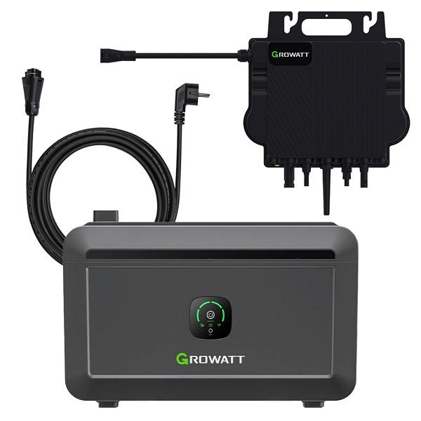 Growatt NEO 800M-X 2,04kWh Speicherset 1x NOAH2000 LiFePO4, 4-01-020100-001