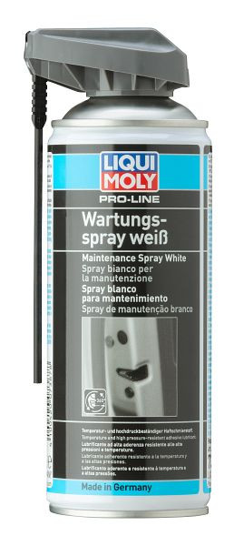 LIQUI MOLY Pro-Line Wartungsspray weiß, Dose Aerosol, VE: 0,4 Liter, 7387