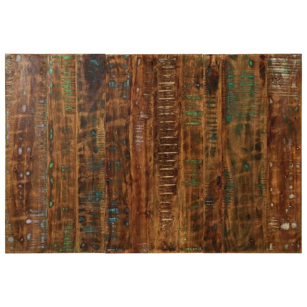 vidaXL Kopfteil Mehrfarbig 120 cm Massivholz Altholz, 4017495