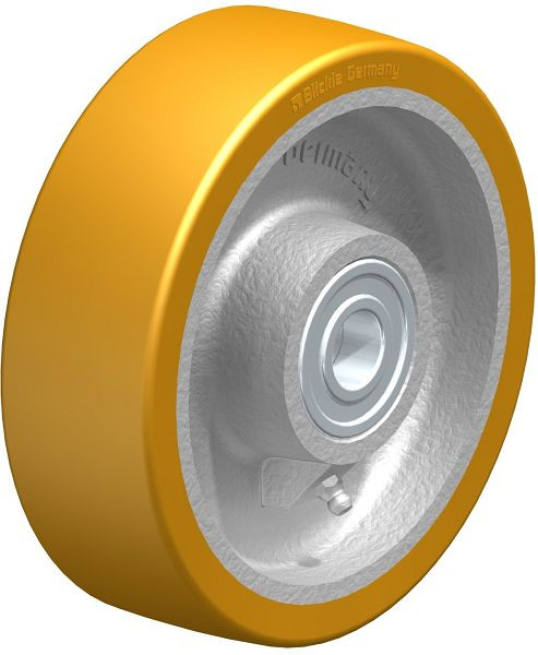 Blickle GTH 160/20K Rad aus Blickle Extrathane®, Hellbraun, 266510