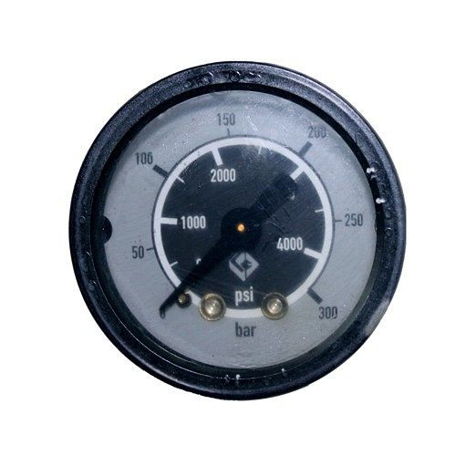 LAVOR Manometer mit Glycerin - 300 Bar - 1/8 Zoll AG - 40 mm, 3.107.0006-PS