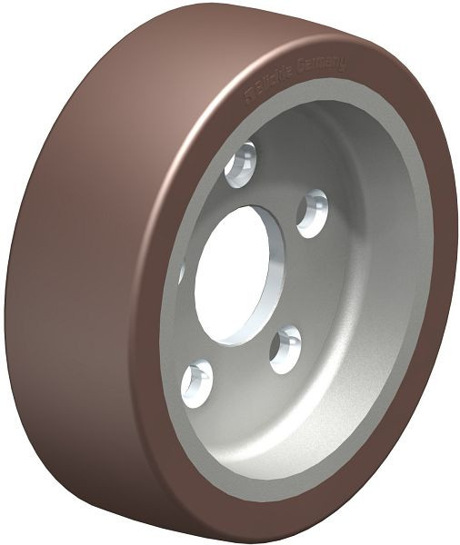 Blickle GBA 252/5 Rad aus Blickle Besthane®, Braun, 754335