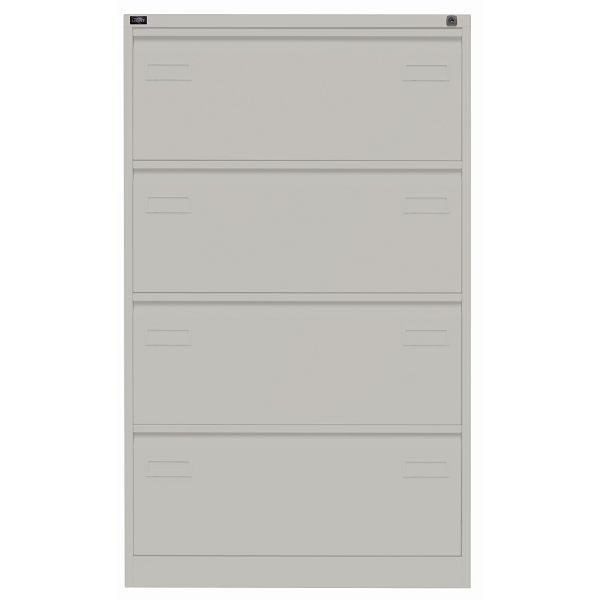 Bisley LIGHT Hängeregistraturschrank LIGHT, doppelbahnig, 4 HR-Schubladen, 667 york, CDF4667