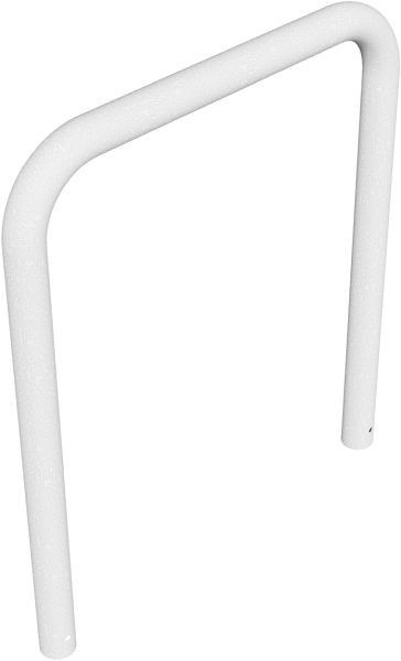 Schake Rammschutzbügel Ø 76 x 2,6 mm ohne Querholm zum Einbetonieren, Gesamtbreite: 1000 mm, Gesamthöhe: 1000 mm, feuerverzinkt, 477_06